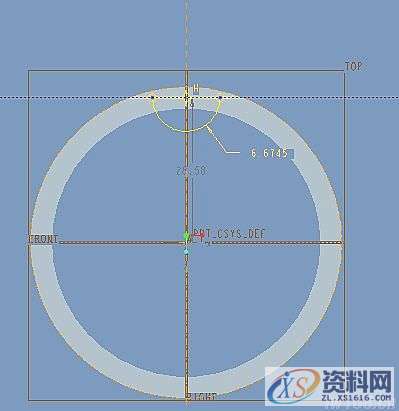 ProE绘制深沟球轴承,单击,如图,绘制,完成,命令,第6张 ProE绘制深沟球轴承,单击,如图,绘制,完成,命令,第6张