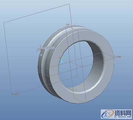 ProE绘制深沟球轴承,单击,如图,绘制,完成,命令,第2张