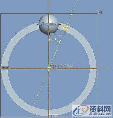 ProE绘制深沟球轴承,单击,如图,绘制,完成,命令,第9张 ProE绘制深沟球轴承,单击,如图,绘制,完成,命令,第9张