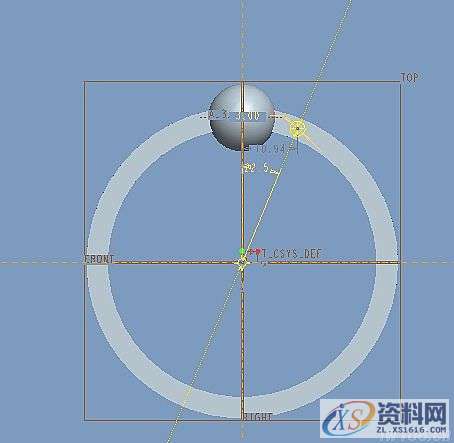 ProE绘制深沟球轴承,单击,如图,绘制,完成,命令,第8张 ProE绘制深沟球轴承,单击,如图,绘制,完成,命令,第8张