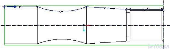 Pro/e设计轴类零件及加工步骤,如图,单击,对话框,设置,菜单,第77张