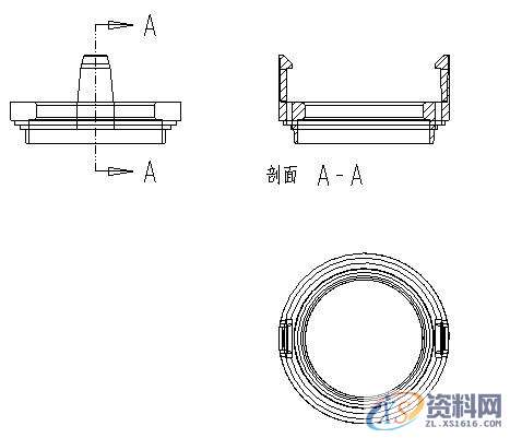 ProE工程图教程-视图建立,视图,主视图,步骤,投影,比例,第8张 ProE工程图教程-视图建立,视图,主视图,步骤,投影,比例,第8张