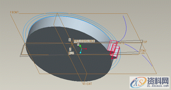 ProE产品设计-齿轮ProE参数化建模,单击,对话框,下图,第52张 ProE产品设计-齿轮ProE参数化建模,单击,对话框,下图,第52张