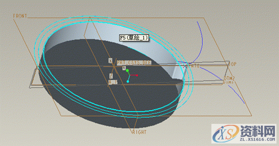 ProE产品设计-齿轮ProE参数化建模,单击,对话框,下图,第48张 ProE产品设计-齿轮ProE参数化建模,单击,对话框,下图,第48张