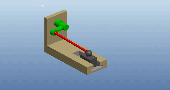 Proe/Creo产品设计——3D四连杆机构仿真图解,选择,下图,点击,设计培训,第19张 Proe/Creo产品设计——3D四连杆机构仿真图解,选择,下图,点击,设计培训,第19张