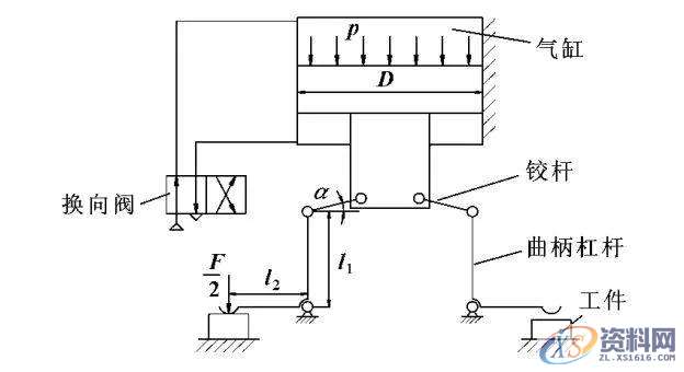 夹具设计中1个气缸(实现)2工位夹紧(扩展)4种增力浮动夹紧设计 ...,工位,工件,第4张 夹具设计中1个气缸(实现)2工位夹紧(扩展)4种增力浮动夹紧设计 ...,工位,工件,第4张