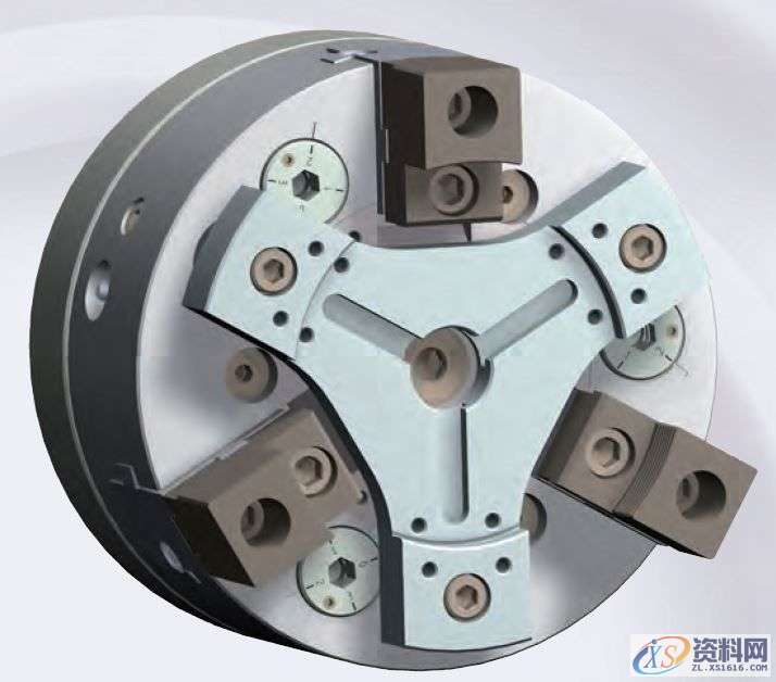 不同卡盘夹紧力、转速的同台对比中实动力卡盘——完全密封，油浴润滑薄膜卡盘——HSK快换爪结构，自定心夹紧后拉式动力卡盘——用于外夹、短锥安装方式浮动卡盘——浮动卡爪，可更换定心件动力复合卡盘——伸缩卡爪，导向型楔心套,第5张