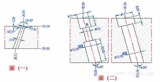 模具制图的标注经验（图文教程）,模具制图的标注经验,标注,螺丝,主视图,第1张