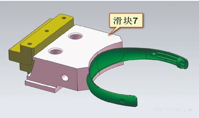 耳机夹模具结构分析(图文教程),模具,结构,教程,第8张 耳机夹模具结构分析(图文教程),耳机夹模具结构分析,模具,结构,教程,第8张