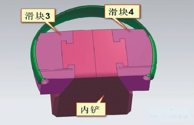 耳机夹模具结构分析(图文教程),模具,结构,教程,第6张 耳机夹模具结构分析(图文教程),耳机夹模具结构分析,模具,结构,教程,第6张
