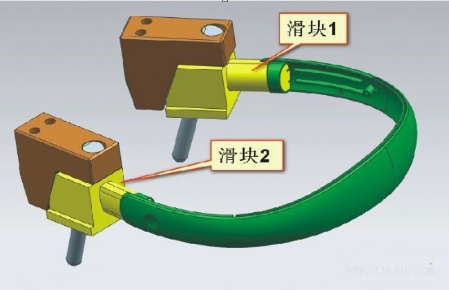 耳机夹模具结构分析(图文教程),模具,结构,教程,第5张 耳机夹模具结构分析(图文教程),耳机夹模具结构分析,模具,结构,教程,第5张