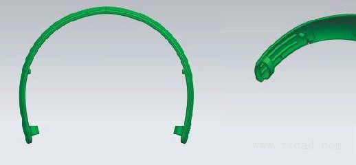 耳机夹模具结构分析(图文教程),模具,结构,教程,第1张 耳机夹模具结构分析(图文教程),耳机夹模具结构分析,模具,结构,教程,第1张