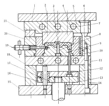 塑料模具设计教程_6-1压缩模结构组成及分类(图文教程),塑料模具,结构,第1张 塑料模具设计教程_6-1压缩模结构组成及分类(图文教程),塑料模具设计教程_6-1压缩模结构组成及分类,塑料模具,结构,第1张