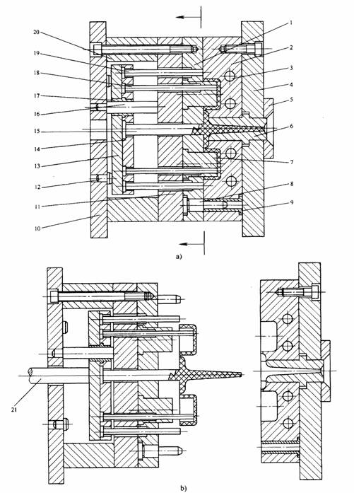 塑料模具设计教程_4-1注射模结构组成及分类(图文教程),塑料模具,结构,第1张 塑料模具设计教程_4-1注射模结构组成及分类(图文教程),塑料模具设计教程_4-1注射模结构组成及分类,塑料模具,结构,第1张