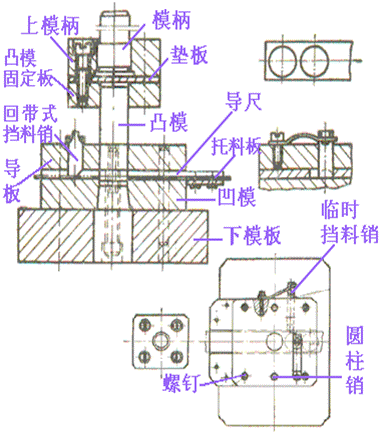 冲裁模具的基本结构及工作原理(图文教程),模具,结构,第6张 冲裁模具的基本结构及工作原理(图文教程),冲裁模具的基本结构及工作原理,模具,结构,第6张
