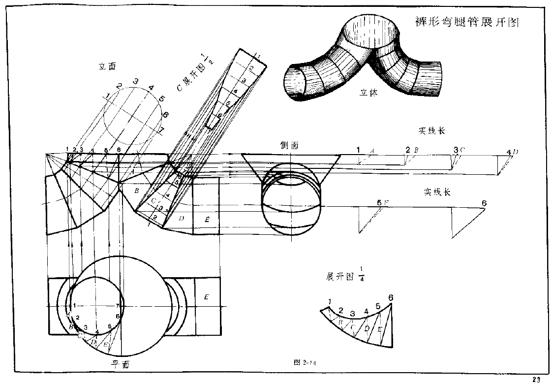 钣金展开实例—圆筒体展开图(图文教程),实例,第14张 钣金展开实例—圆筒体展开图(图文教程),钣金展开实例—圆筒体展开图,实例,第14张