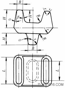 模锻件结构设计:锤上模锻件外模锻斜度α值（图文教程）,模锻件结构设计:锤上模锻件外模锻斜度α值,斜度,结构设计,第1张