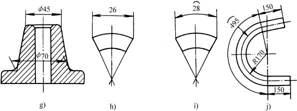 标注尺寸的三要素(GB/T4458.4—1984)(图文教程),标注,尺寸,教程,第4张 标注尺寸的三要素(GB/T4458.4—1984)(图文教程),标注尺寸的三要素(GB/T4458.4—1984),标注,尺寸,教程,第4张