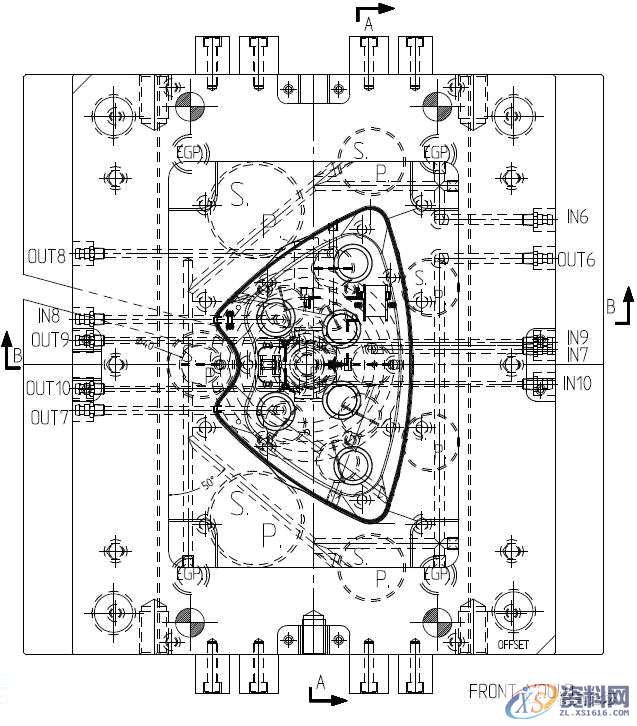 塑胶模具设计——室外监控仪面壳注塑模设计要点,模具设计,要点,塑胶,第4张 塑胶模具设计——室外监控仪面壳注塑模设计要点,模具设计,要点,塑胶,第4张