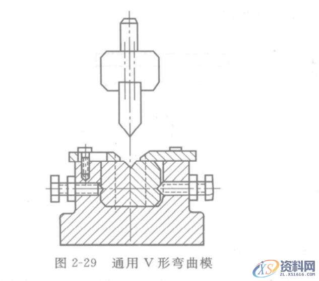 冲压模具设计V形和U形冲压件的模具设计图解,图2-29,模具设计,冲压件,冲压,第4张
