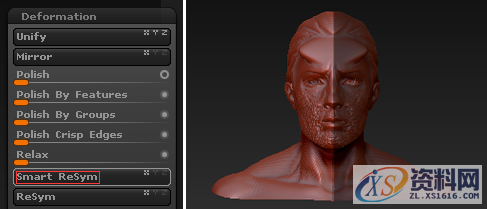 ZBrush雕刻画图中如何实现智能对称,画图,第2张 ZBrush雕刻画图中如何实现智能对称,画图,第2张