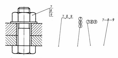 机械制图教程(8.4)装配图的零件序号和明细栏（图文教程）,机械制图教程(8.4)装配图的零件序号和明细栏,装配图,教程,明细,制图,零件,第2张