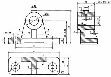 机械制图教程-(7.3)零件图的尺寸标注(图文教程),教程,制图,标注,零件,尺寸,第2张 机械制图教程-(7.3)零件图的尺寸标注(图文教程),机械制图教程-(7.3)零件图的尺寸标注,教程,制图,标注,零件,尺寸,第2张