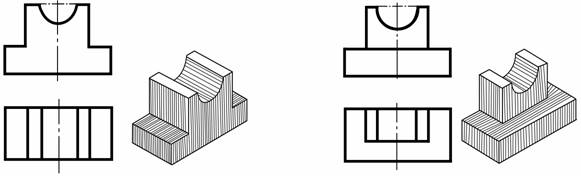 机械制图教程-(4.1)组合体的组成方式(图文教程),组合体,教程,制图,方式,第2张 机械制图教程-(4.1)组合体的组成方式(图文教程),机械制图教程-(4.1)组合体的组成方式,组合体,教程,制图,方式,第2张