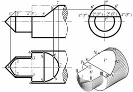 机械制图教程-(3.1)平面与立体相交（图文教程）,机械制图教程-(3.1)平面与立体相交,教程,制图,相交,立体,平面,第26张