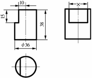 机械制图教程-(2.5)几何体的投影(图文教程),教程,制图,投影,第36张 机械制图教程-(2.5)几何体的投影(图文教程),机械制图教程-(2.5)几何体的投影,教程,制图,投影,第36张