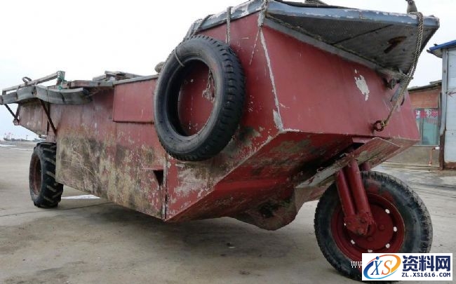 渔夫竟然自己发明了海陆两栖三轮摩托车,两栖,三轮,第2张 渔夫竟然自己发明了海陆两栖三轮摩托车,小学文化渔民发明海陆两栖三轮摩托车,两栖,三轮,第2张