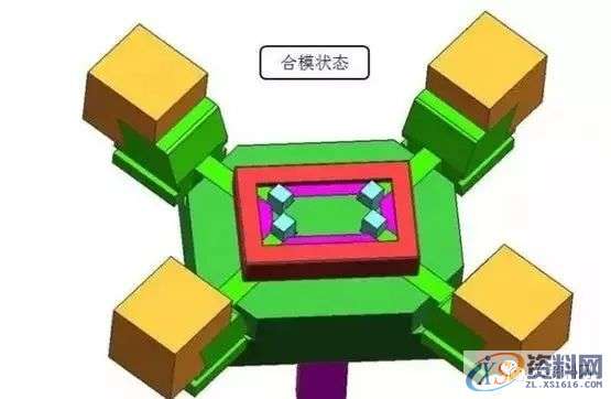 塑胶模具四周都有倒扣时，做滑块还是做斜顶？,第5张