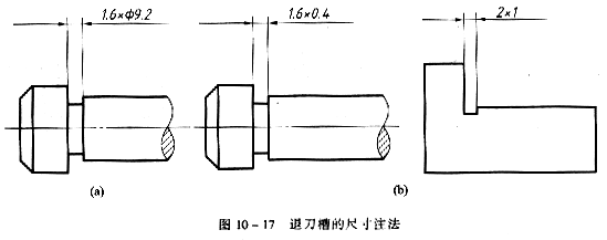 机械制图教程—10-2零件上常见的工艺结构（图文教程）,机械制图教程—10-2零件上常见的工艺结构,教程,制图,零件,结构,第16张