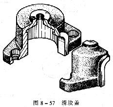 机械制图教程—8-5表达方法的综合举例（图文教程）,机械制图教程—8-5表达方法的综合举例,视图,机件,主视图,第1张