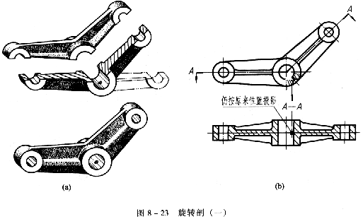 机械制图教程—8-2剖视图(图文教程),剖视图,机件,如图,标注,平面,第17张 机械制图教程—8-2剖视图(图文教程),机械制图教程—8-2剖视图,剖视图,机件,如图,标注,平面,第17张