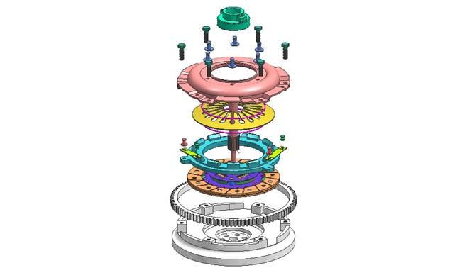 图解膜片弹簧离合器(图文教程),图文,第1张 图解膜片弹簧离合器(图文教程),图解膜片弹簧离合器,图文,第1张