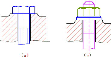 机械制图-6.7 装配结构的合理性简介(图文教程),结构,如图,画法,装配,第9张 机械制图-6.7 装配结构的合理性简介(图文教程),机械制图-6.7_装配结构的合理性简介,结构,如图,画法,装配,第9张