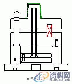 塑胶模具设计-單頂針板組合二次頂出機構,模具设计,塑胶,第3张 塑胶模具设计-單頂針板組合二次頂出機構,模具设计,塑胶,第3张