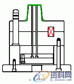 塑胶模具设计-單頂針板組合二次頂出機構,模具设计,塑胶,第1张 塑胶模具设计-單頂針板組合二次頂出機構,模具设计,塑胶,第1张