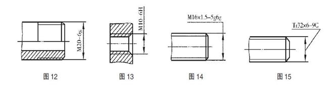 机械制图标准学习-螺纹及螺纹紧固件画法(图文教程),螺纹,画法,制图,第10张 机械制图标准学习-螺纹及螺纹紧固件画法(图文教程),机械制图标准学习-螺纹及螺纹紧固件画法,螺纹,画法,制图,第10张
