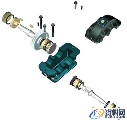 减速器装配图的画法(图文教程),装配图,画法,教程,第2张 减速器装配图的画法(图文教程),减速器装配图的画法,装配图,画法,教程,第2张