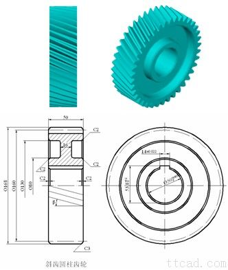 齿轮的画法(图文教程),齿轮,画法,第13张 齿轮的画法(图文教程),齿轮的画法,齿轮,画法,第13张