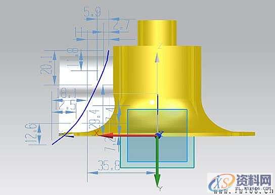 UG模具设计-UG叶轮建模实例,模具设计,建模,实例,第7张 UG模具设计-UG叶轮建模实例,模具设计,建模,实例,第7张