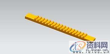 UG模具设计-UG齿条建模实例,模具设计,建模,实例,第6张 UG模具设计-UG齿条建模实例,模具设计,建模,实例,第6张