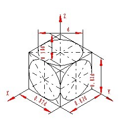 机械制图(九)轴测图(图文教程),画法,椭圆,第5张 机械制图(九)轴测图(图文教程),机械制图(九)轴测图,画法,椭圆,第5张