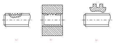 机械制图(七)产品的零件图、装配图(图文教程),螺纹,零件,画法,如图,图中,第11张 机械制图(七)产品的零件图、装配图(图文教程),机械制图(七)产品的零件图、装配图,螺纹,零件,画法,如图,图中,第11张