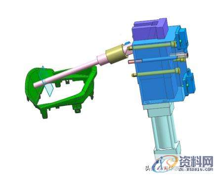 汽车模具前模抽芯结构设计绘制教程,结构设计,绘制,模具,教程,第7张 汽车模具前模抽芯结构设计绘制教程,结构设计,绘制,模具,教程,第7张