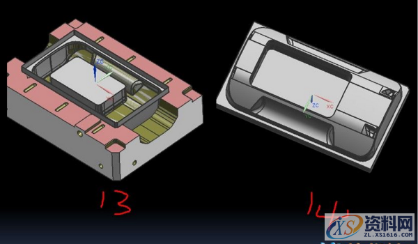 ug模具设计－机壳模前模大拆电极的方法,电极,模具设计,第8张
