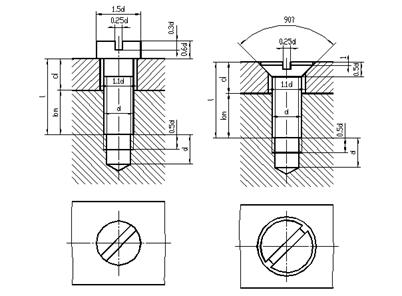 八、标准件和常用件|AutoCAD机械制图教程（图文教程）,八、标准件和常用件|AutoCAD机械制图教程,螺纹,画法,齿轮,实线,尺寸,第13张
