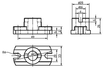 五、组合体|AutoCAD机械制图教程(图文教程),组合体,教程,制图,AutoCAD,第22张 五、组合体|AutoCAD机械制图教程(图文教程),五、组合体|AutoCAD机械制图教程,组合体,教程,制图,AutoCAD,第22张